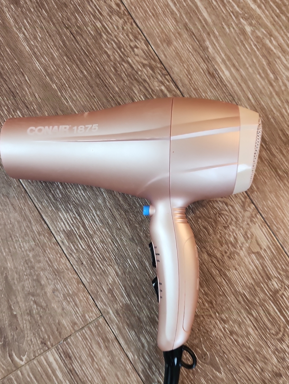 1875 Rose Gold Hair Dryer - Lightweight Professional Styling